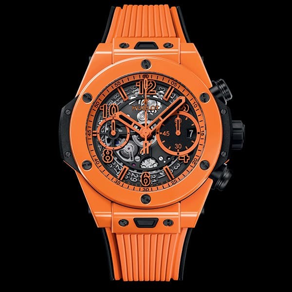 【やっぱり人気！】ウブロ ビッグ・バン ウニコ コピー オレンジセラミック 441.cu.5910.rx