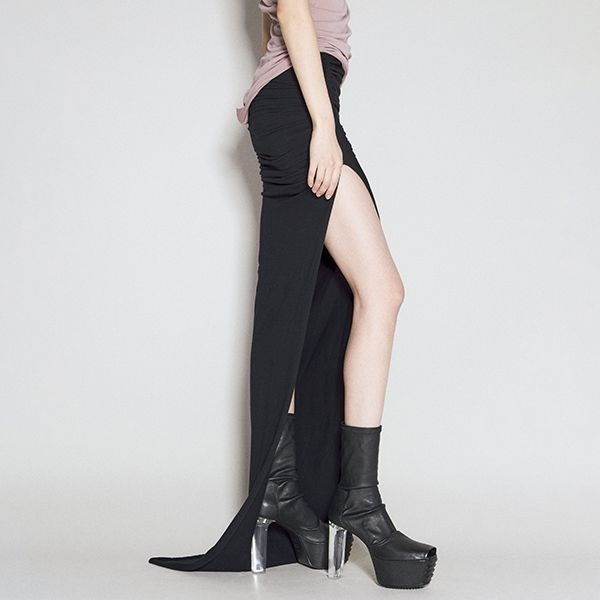 大人気定番リックオウエンス グリルストレッチ 65ブーツ 偽物 rp01d2845