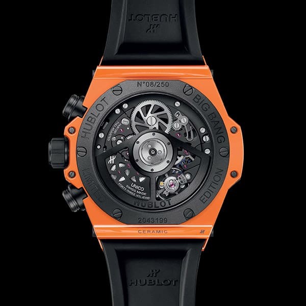 【やっぱり人気！】ウブロ ビッグ・バン ウニコ コピー オレンジセラミック 441.cu.5910.rx