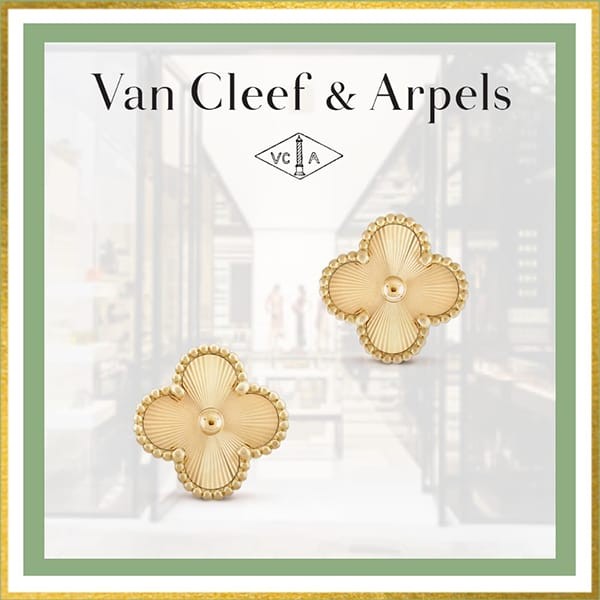 ヴァンクリーフ 偽物 ヴィンテージ アルハンブラ イヤリング vcarp3jl00