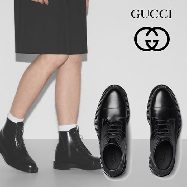★話題沸騰★グッチ メンズ レースアップブーツ スーパーコピー 794175 aaczs 1000