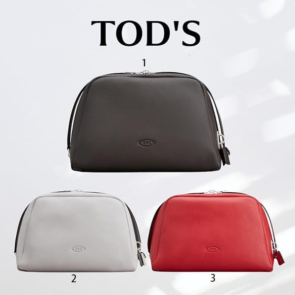 トッズ ダルセナ ポーチ ミディアム レザー 偽物 3色 y0250yats808