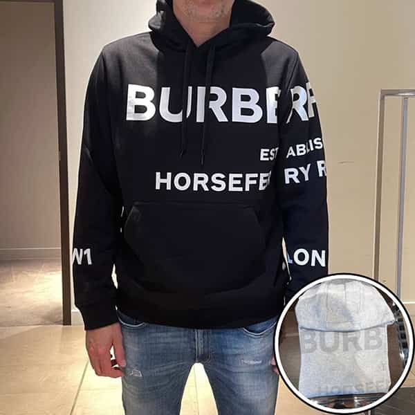 バーバリー farley ads フーディー 偽物 80843361002
