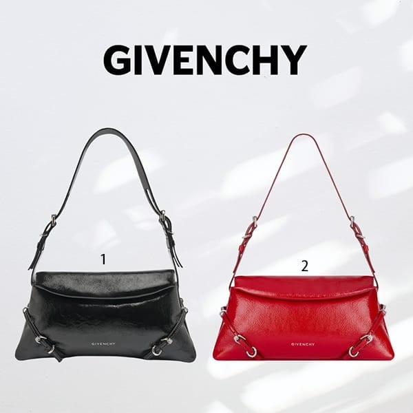 ジバンシィ偽物 スモールプチ ヴォワイユーバッグ パテントレザー 2色 bb5104b25y-001