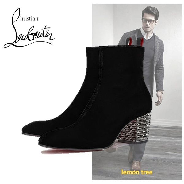 VIPセールルブタン rosarocks ブーツ 偽物 ゴージャスなヒール lb10123