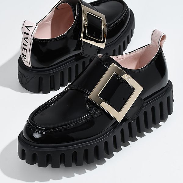 ロジェヴィヴィエ viv go-thick ローファー コピー rvw64632110mrk