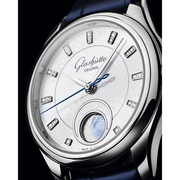 新色登場★グラスヒュッテ・オリジナル セレナーデ・ルナ 1-35-14-02-02-04