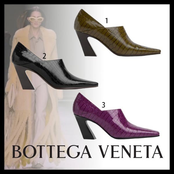 ボッテガ ヴェネタ スーパーコピー ルイス パンプス レザー 全3色 806723v4pb03310