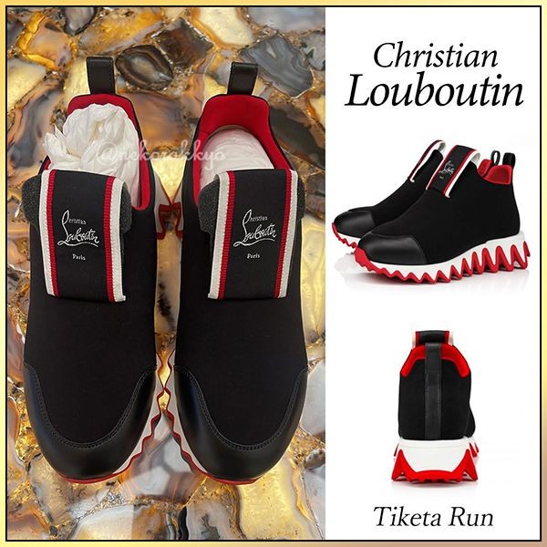 [優良店]ルブタン☆tiketa run レディススニーカー スーパーコピー☆3201193bk01