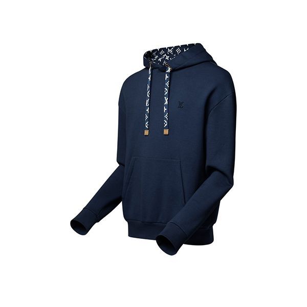 争奪戦☆ルイヴィトン カジュアルな フーディ コピー モノグラム ブルー 1agjzt