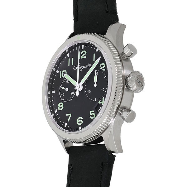 ブレゲ タイプ20 クロノグラフ コピー 2057 2057ST/92/3WU ブラック メンズ