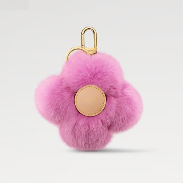 完売必至のカラークリスマス限定2024★ルイヴィトン ヴィヴィアン ファーキーホルダー 偽物 4色 m00894