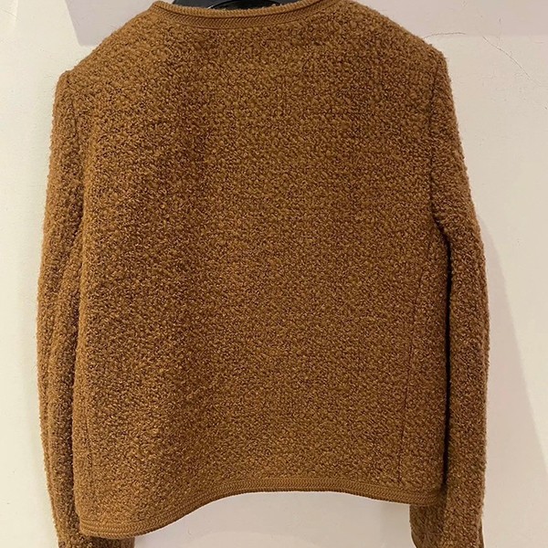 セリーヌ ツイード チェルシージャケット ウール 偽物 cl2001525