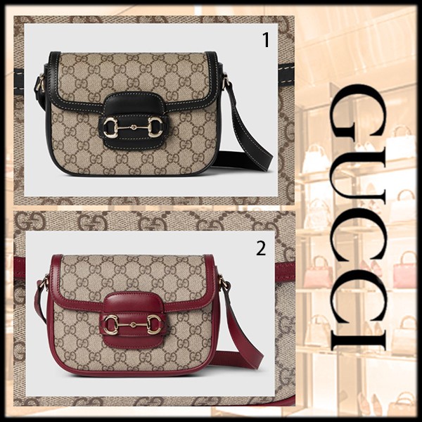 グッチ ホースビット 1955 スーパーコピー ミニ ショルダーバッグ 2色 815205FAD6M8759