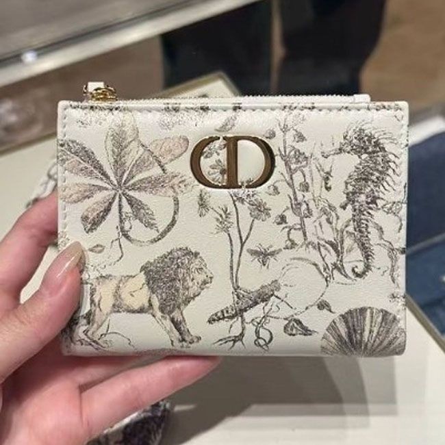 ディオール Caro Dahlia ウォレット S5173UBXP_M01E