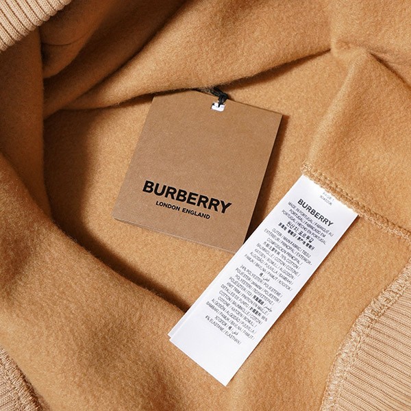 バーバリー パーカー フーディ 偽物 CAMEL キャメル 8045006