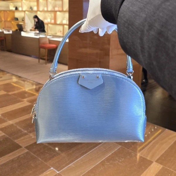 日本よりお得に！ルイヴィトン ビー アルマ 偽物 ハンドバッグ 青 M13847