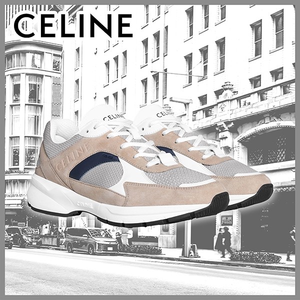 即発送セリーヌ ランナー CR-03 レースアップロースニーカー コピー sl125422