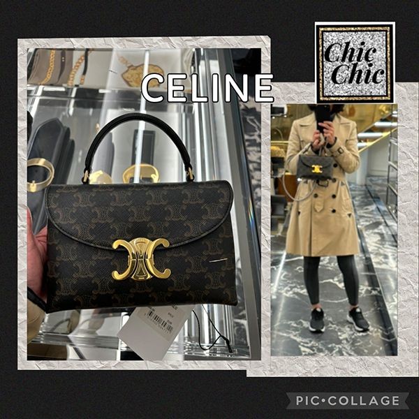 【セリーヌ】トリオンフキャンバス ティーン ニノ バッグ 偽物 118112frh