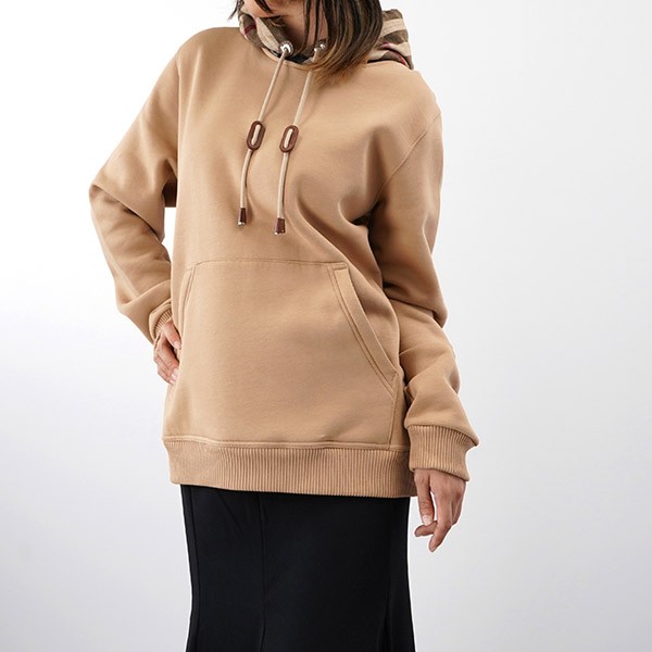 バーバリー パーカー フーディ 偽物 CAMEL キャメル 8045006