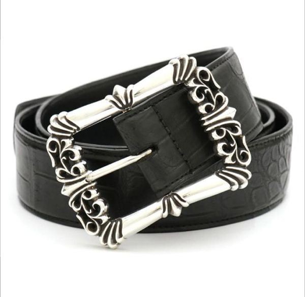 この上なく上品☆クロムハーツ アリゲーター 偽物 フィリグリー OTJベルト 36インチ 121823