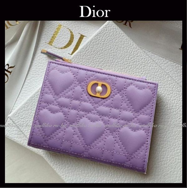 【ディオール】Jolie Dahlia ウォレット コピー S3113UNQN_M401