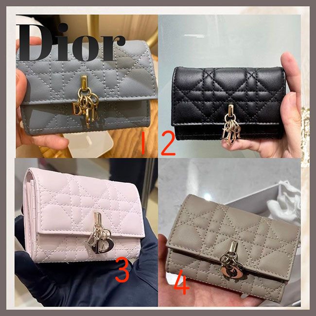 大人気!!新色ディオール My ディオール Glycine ウォレット コピー S0966ONMJ_M900