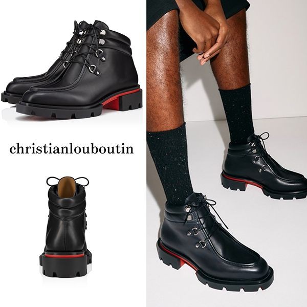 ルブタン Our Pabelito Boot ブーツ 偽物 ブラック 3240502BK01