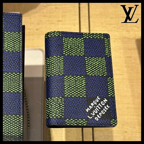上品高見え■【ダミエ柄が高級感♪】ルイヴィトン カードケース コピー オーガナイザー･ドゥ ポッシュ N00143