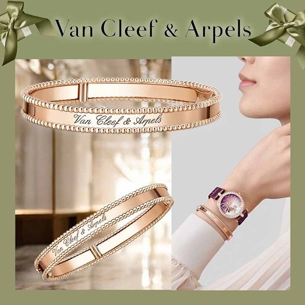 【即発】ヴァンクリーフ ペルレ シニアチュール ブレスレット 偽物 VCARP3K700