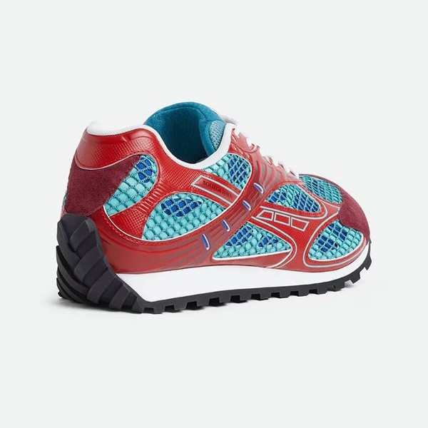 【関税・送料込】ボッテガヴェネタ スエードとメッシュの◆オービット スニーカー 偽物 3色 bv112001