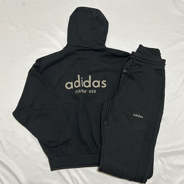 上下セット【FOG アディダス 偽物】ヘビーフリース フーディー＆パンツ fog0219