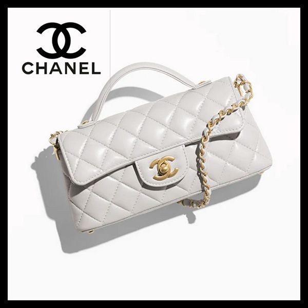 【上品で素敵♪】シャネル ミニ フラップバッグ トップハンドル20☆AS5354