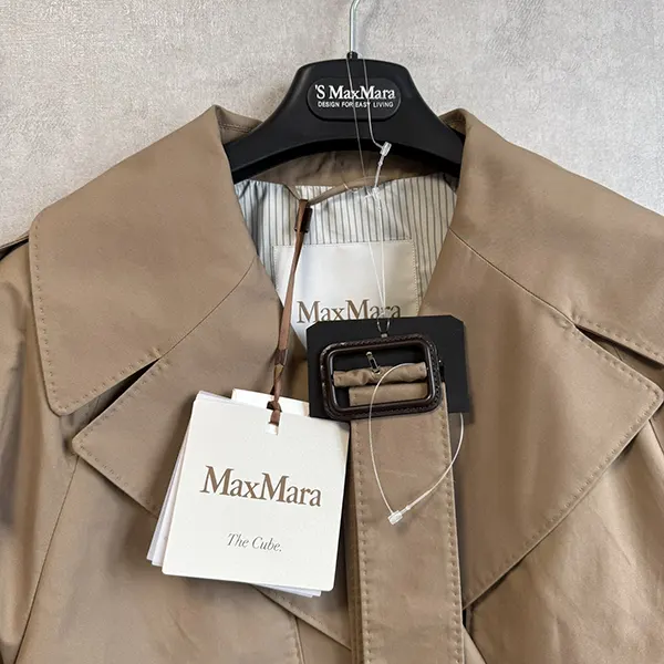 セール新作マックスマーラ コットン オーバーサイズ トレンチコート 激安 2519021054600