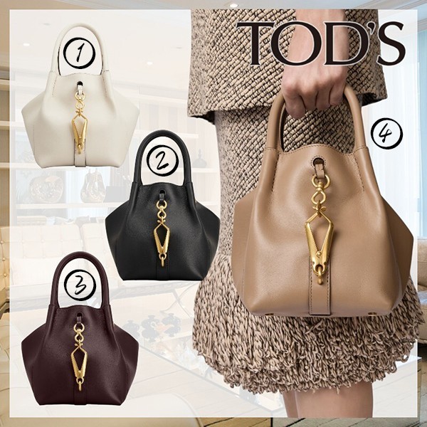 【エレガント】トッズ レザー バウレット バッグ 偽物 ミニ XBWMSCS0100UPPC806