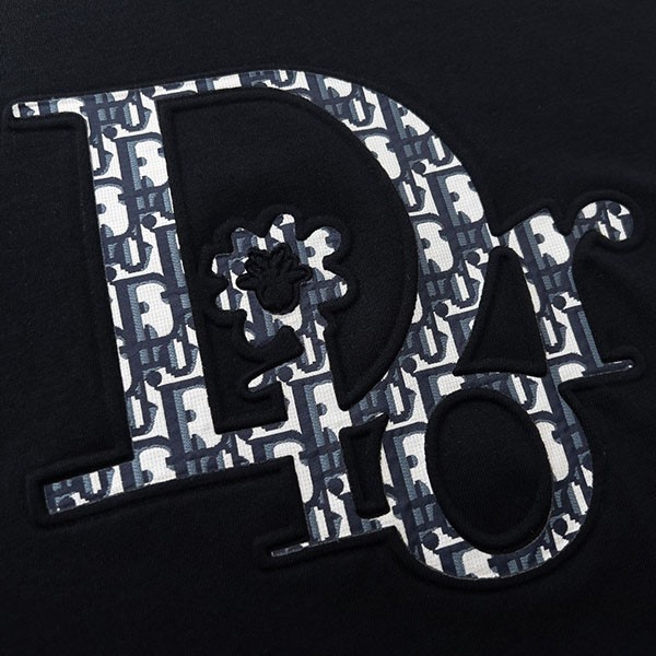 ディオール 半袖 コットン ロゴ Tシャツ パロディ 2色 w25030401