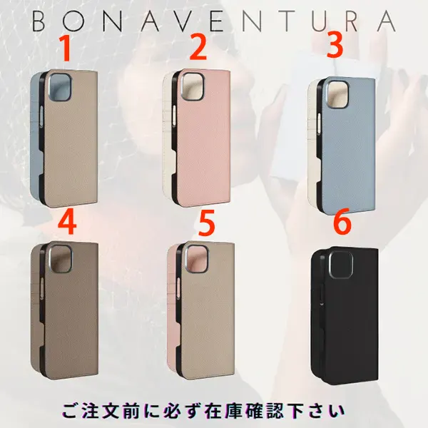 ボナベンチュラ iPhone 16 Plus/16Pro Maxダイアリーケース 4086467