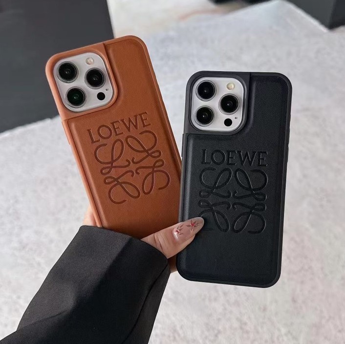 iphone16ケース ロエベ iphone16proケース  Loewe スマホケース iphone15/14proケース おしゃれ 2色 25031401