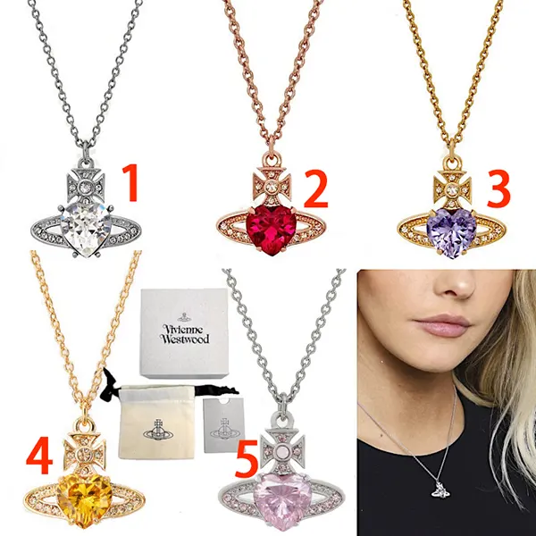 ヴィヴィアン ARIELLAハートオーブネックレス 偽物 8050889278849