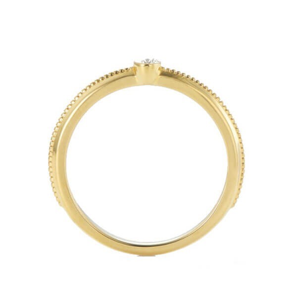 アガット スーパーコピー K18ダイヤモンドリング 0.07カラット 10164111085