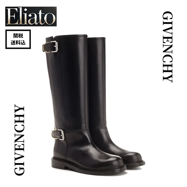 人気No1ジバンシィ★Voyou レザー フラット ブーツ コピー gtv253193