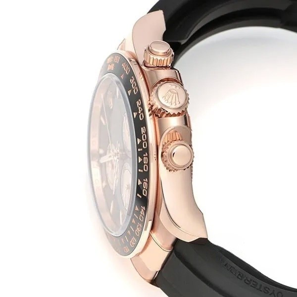 先取り！2023年新作 ロレックス コスモグラフ デイトナ コピー エバーローズゴールド・セラミック ブライトブラック/サンダスト 126515LN