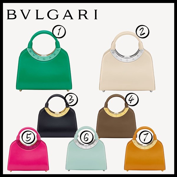 今季新作ブルガリ ローマ スモール トップハンドルバッグ コピー 293209