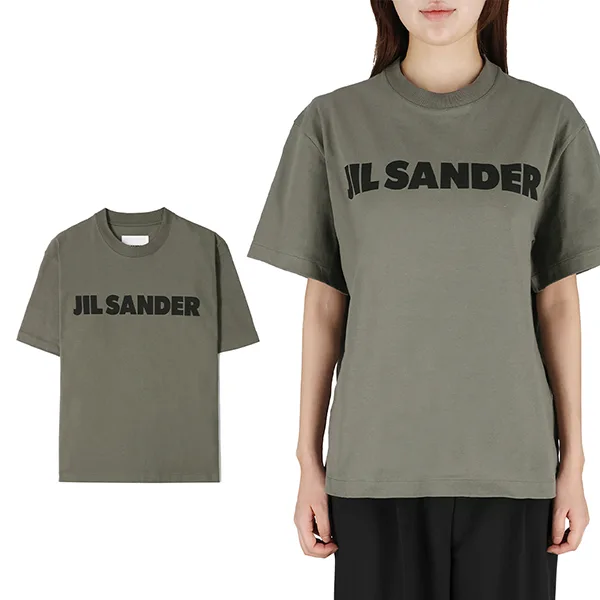 ジルサンダー 半袖 偽物 ロゴT Tシャツ J02GC0001 J20215 312