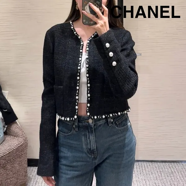 高級感溢れるシャネル ジャケット コピー ツイード P78982-V71196-NC065
