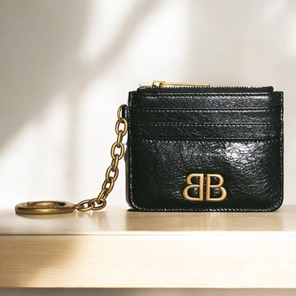 一目惚れアイテムバレンシアガ モナコ チェーンカードホルダー コピー 7938322AAXB1000