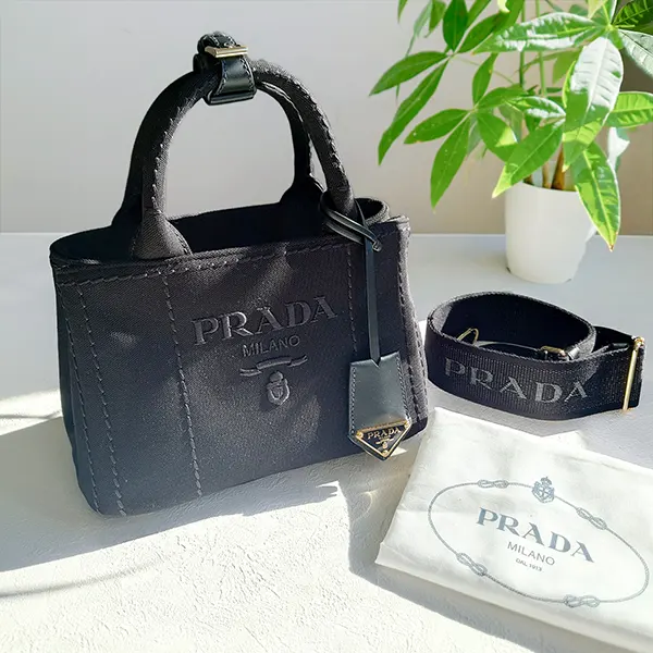 2025新作【やっぱり人気！】プラダ カナパ ショルダーバッグ 1BA038 2CYA 8OM