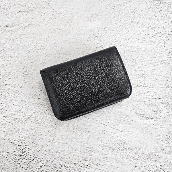 バレンシアガ 偽物 CASH ミニウォレット 小銭入れ付き レザー 三つ折り 財布 25031302