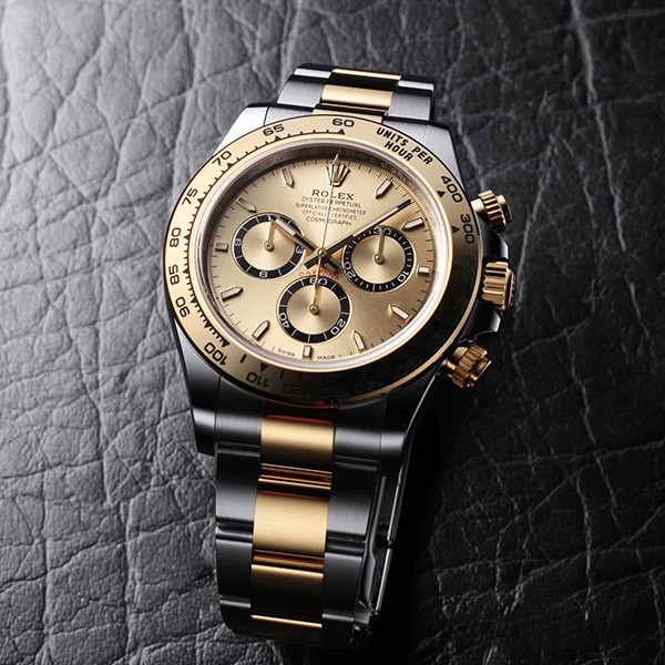 【VIPセールで入荷！】2023年新作 ロレックス コスモグラフ デイトナ 偽物 ステンレス・イエローゴールド ゴールデン 126503