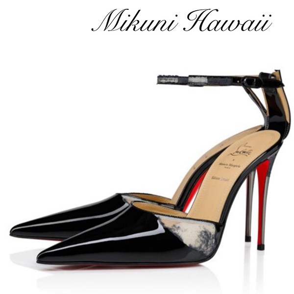 ★メゾン マルジェラ x クリスチャン・ルブタン 偽物★Bilougiela 25 1250882BK01